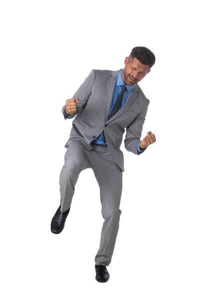 istock Business man holding fists 1281291889