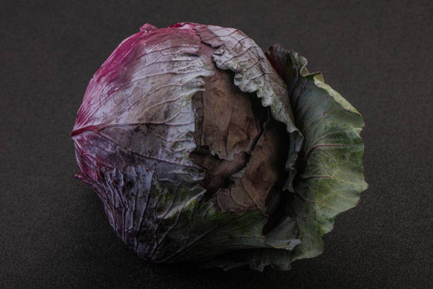 istock Natural ripe Organic violet cabbage 1281295407