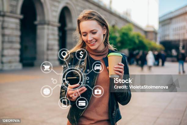 Artificial Intelligence And Communication Network Concept Stock Photo - Download Image Now
