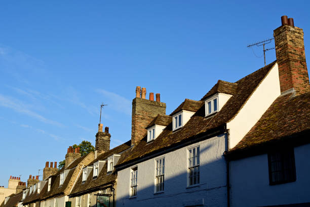 istock Georgian style houses 1281302833