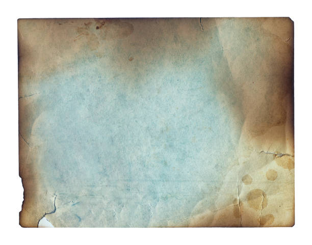 istock Old vintage texture retro paper with burned edges, stains and scratches background 1281303324