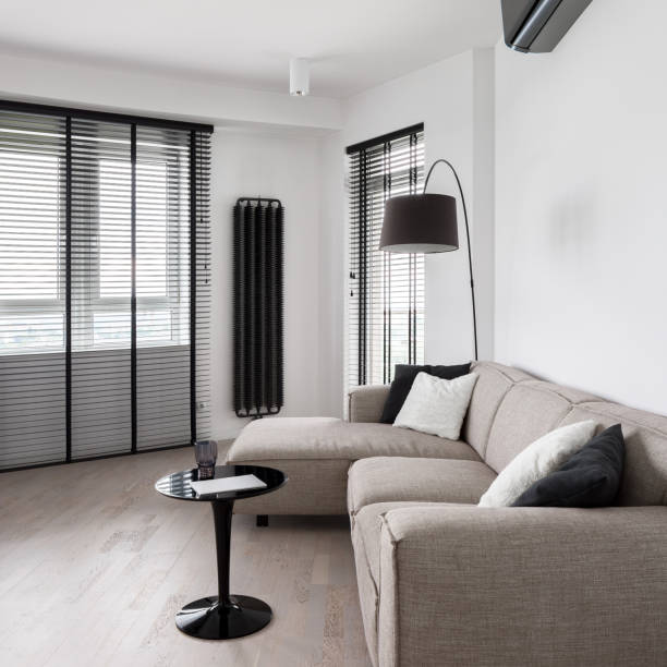 istock Simple and elegant living room 1281309676