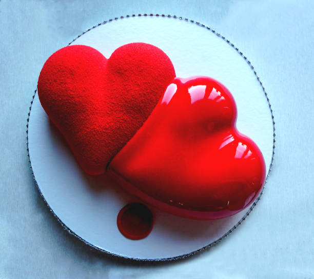 istock cake of two red hearts 1281309714
