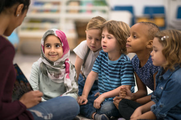 istock Story time with the teacher 1281312737
