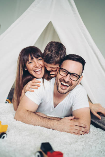istock Happy young family 1281314475