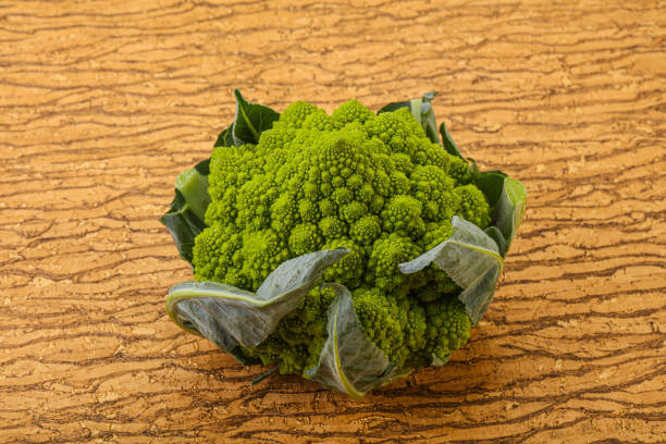 istock Vegan organic food - Romanesco cabbage 1281317774