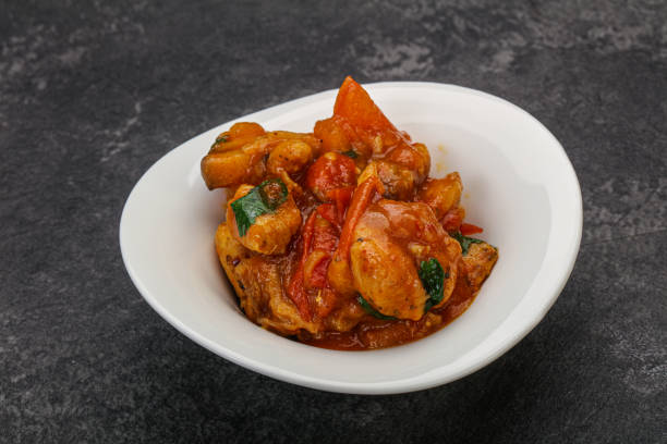 istock Chicken with oyster sauce and vegetables 1281317826