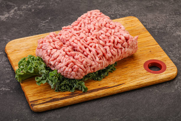 istock Raw pork minced meat for cooking 1281317892