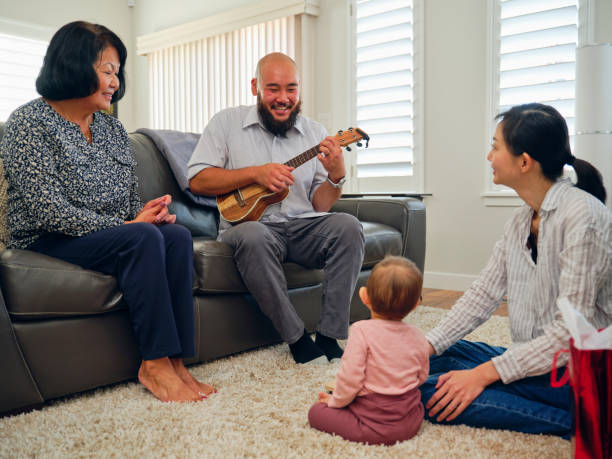 istock Asian American Family Celebrating 1281319266