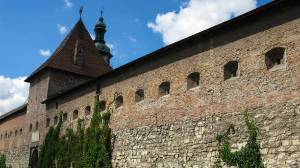 istock wall of the benedictine monastery 1281321676