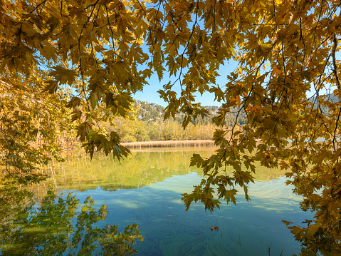 Kovada Lake at Egirdir. Isparta / Turkey. Taken via medium format camera.