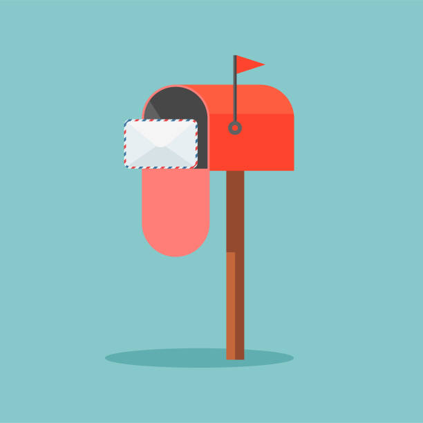 4,987 Cartoon Of A Post Box Stock Photos, Pictures & Royalty-Free Images -  iStock