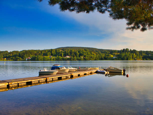 istock Jetty, lake and boats 1281329589