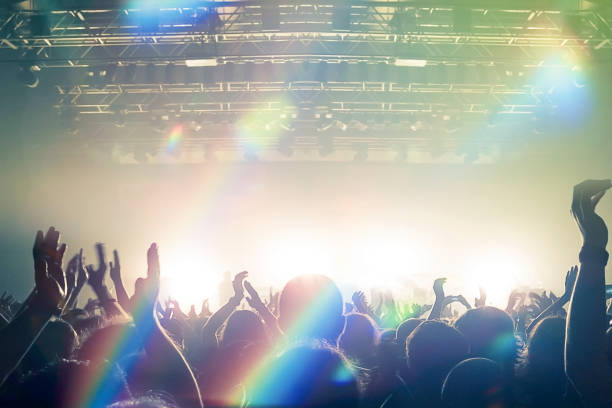 istock Assembly group of people at a show 1281340177