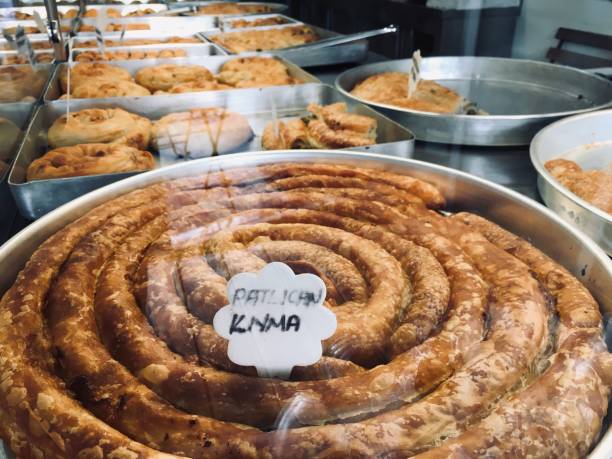 istock Turkish bakery, Borek in Patisserie 1281342007