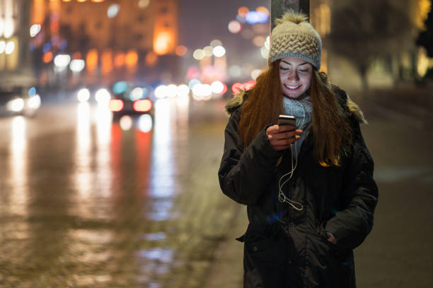 istock Woman waiting for the bus 1281343466