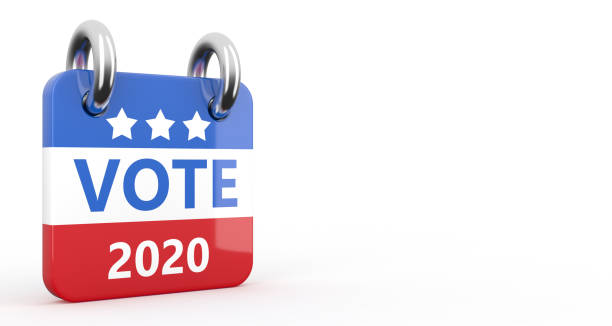 istock Calendar Icon with 2020 Vote Design 1281349638