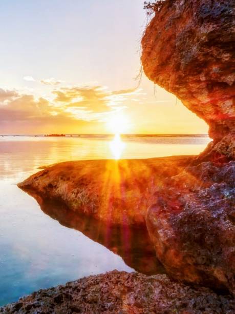 istock Redness of the coastline 1281364328