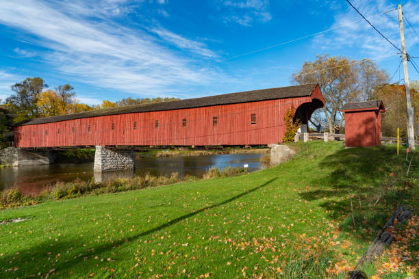 istock West Montrose Covered Bridge (Kissing Bridge), Ontario, Canada 1281367889