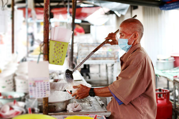 istock Small Business - Porridge Food Stall 1281372949