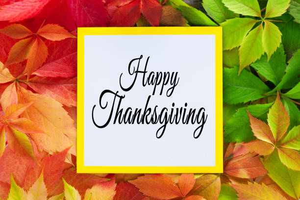 istock Colorful autumn leaves on rustic wooden background with text 1281379139