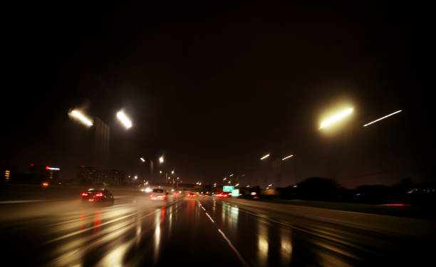 istock Shiny street reflections after the rain 1281386135