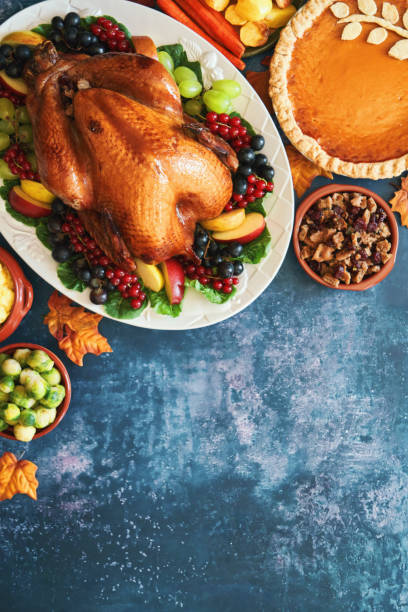 istock Stuffed Turkey for Thanksgiving Holidays 1281409692