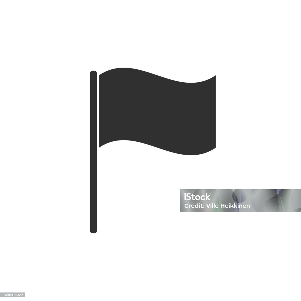 Hình Biểu Tượng Biểu Tượng Cột Cờ Vẫy Đơn Giản Dấu Hiệu Biểu Tượng ...