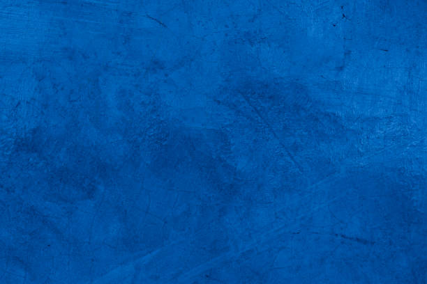 istock Old wall pattern texture cement blue dark abstract  blue color design are light with black gradient background. 1281425110