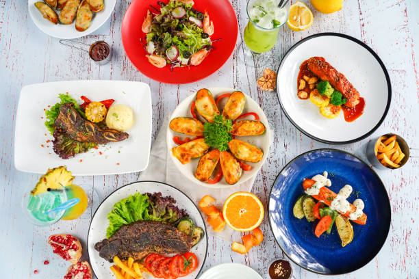 istock Seafood is delicious 1281427179