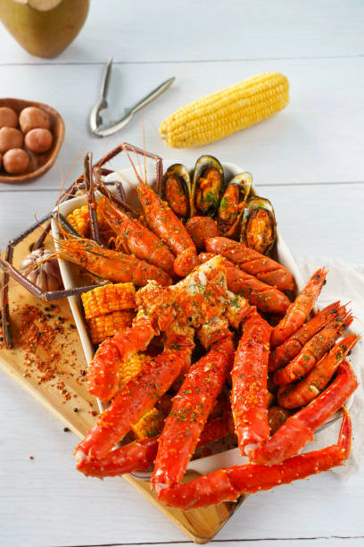 istock Seafood is delicious 1281429626