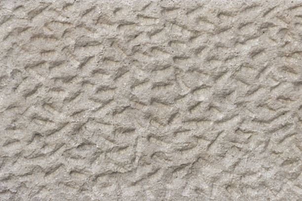 istock Rough uneven surface of the old plastered wall 1281434564