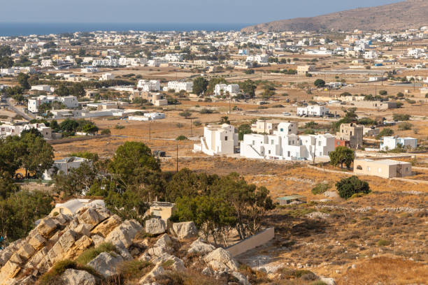 istock View of the Perrisa from the path to Ancient Thira, Santorini. 1281436857