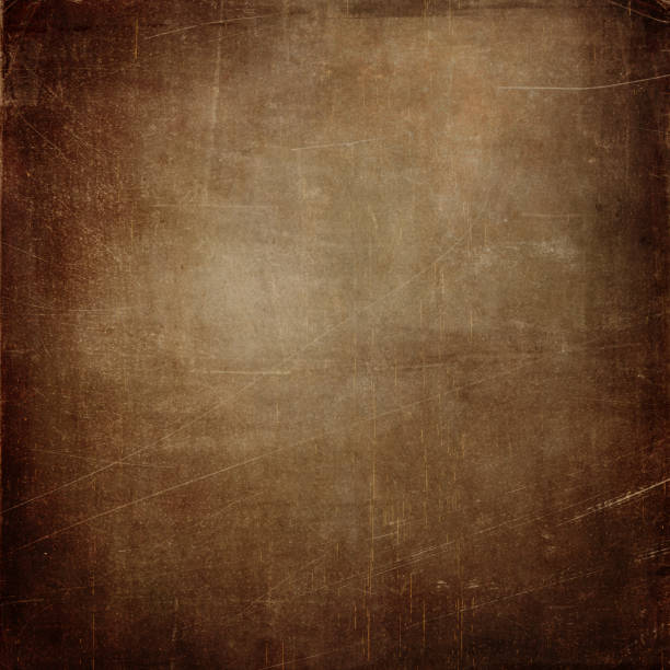 istock Dark vintage grunge texture background with scratches and stains 1281438595