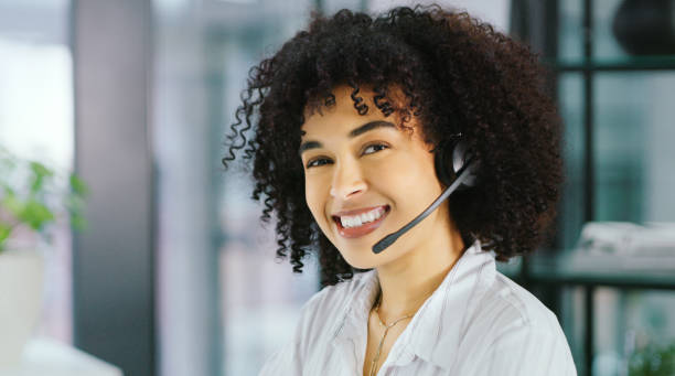 istock Our customer service comes with a five star review 1281454582