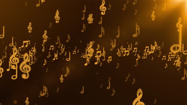 306 Gold Music Notes Stock Videos and Royalty-Free Footage - iStock |  Microphone
