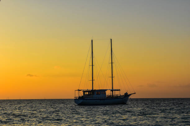 istock Beautiful sunset by the sea 1281458354