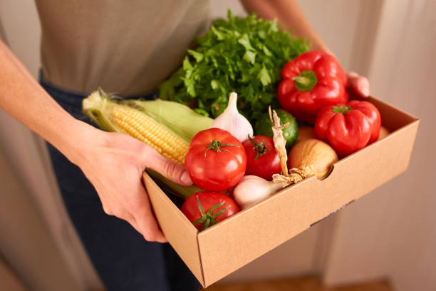 istock Box of organic vegetables 1281459131