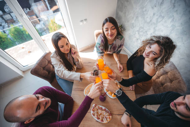 istock Raise your glasses for a toast. 1281459778