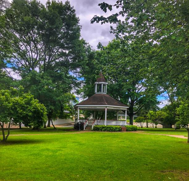 istock Gazebo in the Park 1281467442