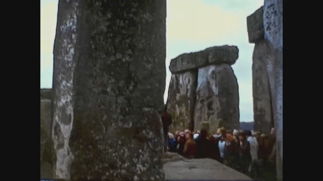 United Kingdom, Stonehenge archeological site view