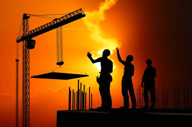 istock Silhouette of the workers 1281475125