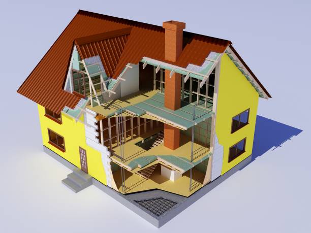 istock Model of a house 1281475126