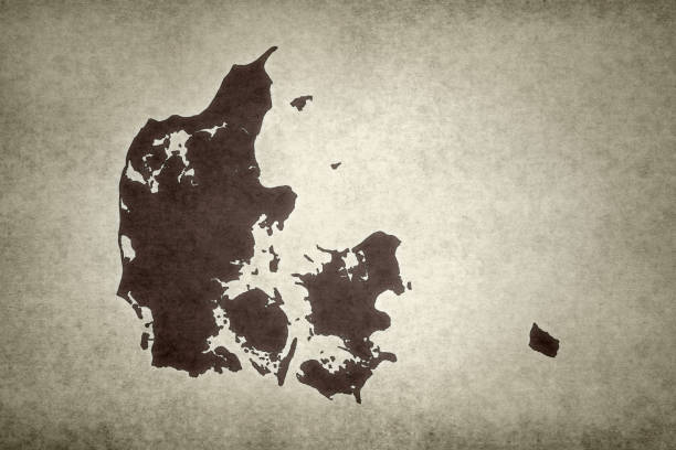 istock Grunge map of Denmark 1281478257