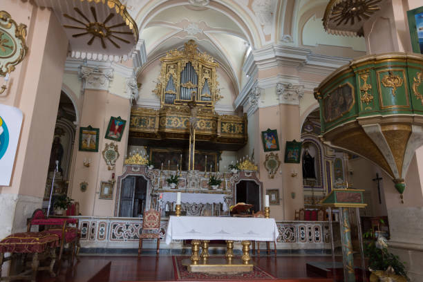 istock Capracotta, the collegiate mother church 1281481581