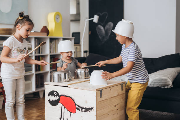 istock Kids having fun at home 1281483125