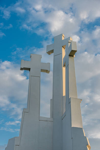 istock The Three Cross Hill in Vilnius, Lithuania 1281483293