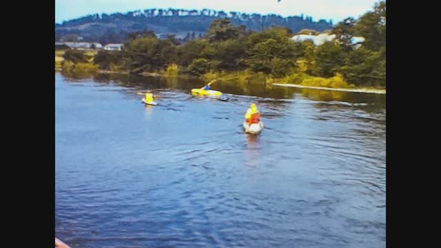 United Kingdom 1968, Kayak on the river 2