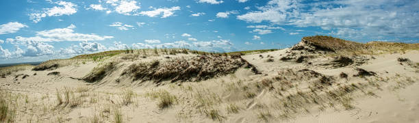 istock Early morning View over the Gray Dunes at Curonian Spit 1281488494