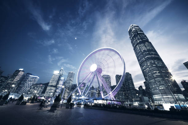 istock Observation Wheel, Hong Kong 1281489383